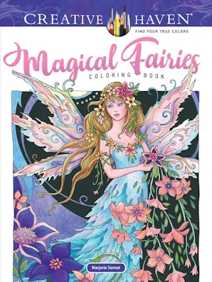 Creative Haven Magical Fairies Coloring Book
