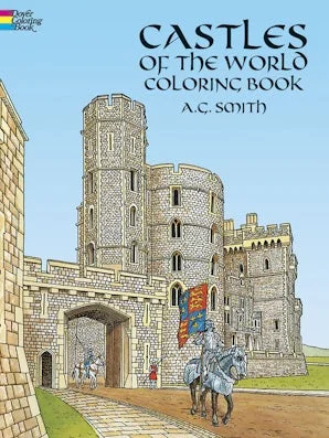Castles of the World Coloring Book