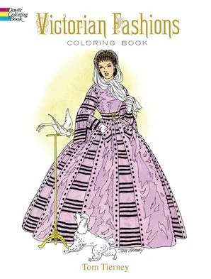 Victorian Fashions Coloring Book